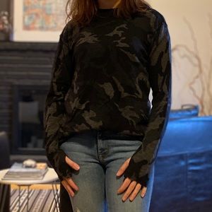 Generation Love Gray Camo Sweater